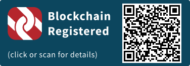 QrCode for Blockchain Registration Graphic