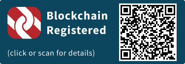 This press release has been registered on the blockchain to facilitate verification/authenticity.