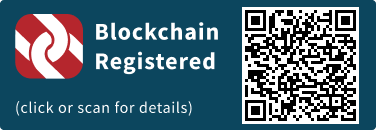 QrCode for Blockchain Registration Graphic