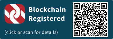 This press release has been registered on the blockchain to facilitate verification/authenticity.