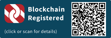 This press release has been registered on the blockchain to facilitate verification/authenticity.