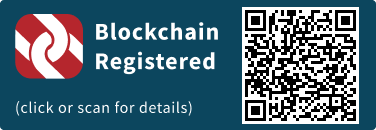 This press release has been registered on the blockchain to facilitate verification/authenticity.