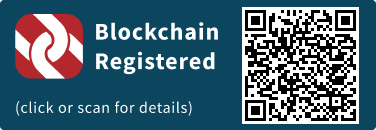 This press release has been registered on the blockchain to facilitate verification/authenticity.