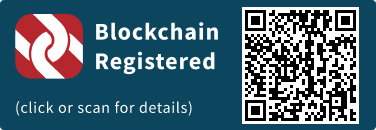 This press release has been registered on the blockchain to facilitate verification/authenticity.