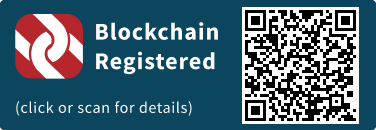 This press release has been registered on the blockchain to facilitate verification/authenticity.