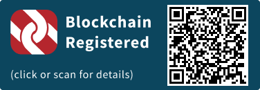 This press release has been registered on the blockchain to facilitate verification/authenticity.