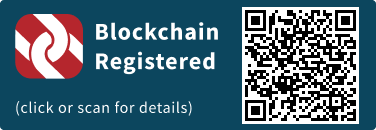 This press release has been registered on the blockchain to facilitate verification/authenticity.