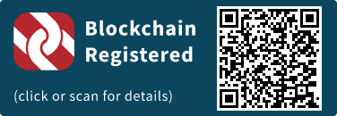 This press release has been registered on the blockchain to facilitate verification/authenticity.