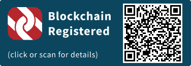 This press release has been registered on the blockchain to facilitate verification/authenticity.