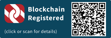 This press release has been registered on the blockchain to facilitate verification/authenticity.