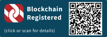 This press release has been registered on the blockchain to facilitate verification/authenticity.