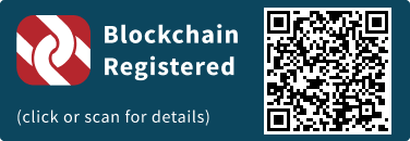 This press release has been registered on the blockchain to facilitate verification/authenticity.