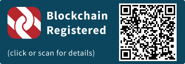 This press release has been registered on the blockchain to facilitate verification/authenticity.