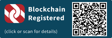 This press release has been registered on the blockchain to facilitate verification/authenticity.