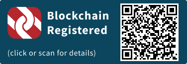 This press release has been registered on the blockchain to facilitate verification/authenticity.