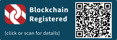 This press release has been registered on the blockchain to facilitate verification/authenticity.