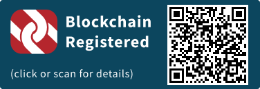 This press release has been registered on the blockchain to facilitate verification/authenticity.