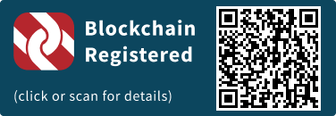 This press release has been registered on the blockchain to facilitate verification/authenticity.