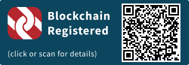 This press release has been registered on the blockchain to facilitate verification/authenticity.