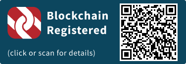 This press release has been registered on the blockchain to facilitate verification/authenticity.