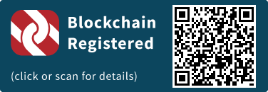 This press release has been registered on the blockchain to facilitate verification/authenticity.