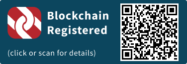 This press release has been registered on the blockchain to facilitate verification/authenticity.