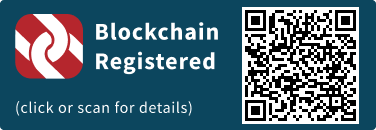 This press release has been registered on the blockchain to facilitate verification/authenticity.