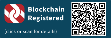 This press release has been registered on the blockchain to facilitate verification/authenticity.