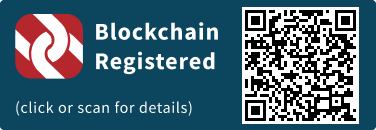 This press release has been registered on the blockchain to facilitate verification/authenticity.