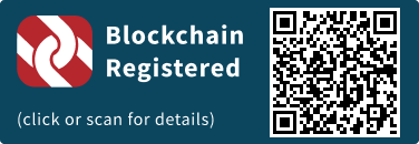 This press release has been registered on the blockchain to facilitate verification/authenticity.