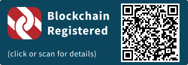 This press release has been registered on the blockchain to facilitate verification/authenticity.