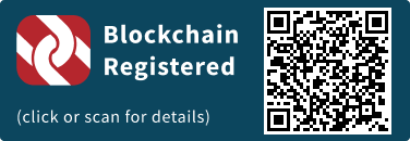 This press release has been registered on the blockchain to facilitate verification/authenticity.