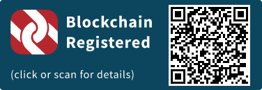 This press release has been registered on the blockchain to facilitate verification/authenticity.