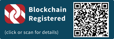 This press release has been registered on the blockchain to facilitate verification/authenticity.