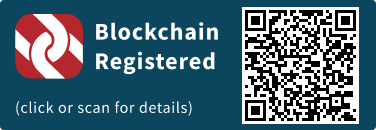 This press release has been registered on the blockchain to facilitate verification/authenticity.