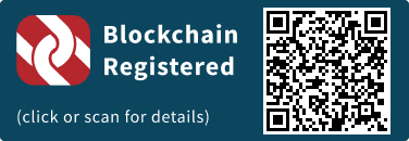 This press release has been registered on the blockchain to facilitate verification/authenticity.