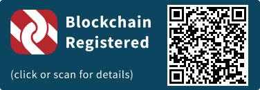 This press release has been registered on the blockchain to facilitate verification/authenticity.