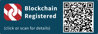 This press release has been registered on the blockchain to facilitate verification/authenticity.