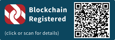 This press release has been registered on the blockchain to facilitate verification/authenticity.