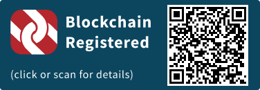 This press release has been registered on the blockchain to facilitate verification/authenticity.