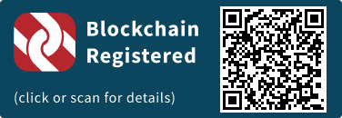 This press release has been registered on the blockchain to facilitate verification/authenticity.