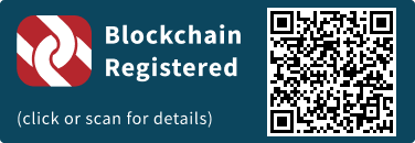 This press release has been registered on the blockchain to facilitate verification/authenticity.