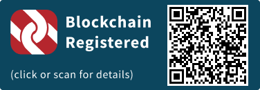 This press release has been registered on the blockchain to facilitate verification/authenticity.