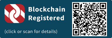 This press release has been registered on the blockchain to facilitate verification/authenticity.