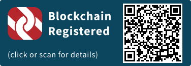 This press release has been registered on the blockchain to facilitate verification/authenticity.