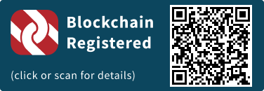 This press release has been registered on the blockchain to facilitate verification/authenticity.