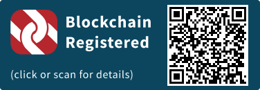 This press release has been registered on the blockchain to facilitate verification/authenticity.