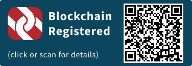 This press release has been registered on the blockchain to facilitate verification/authenticity.