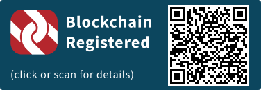 This press release has been registered on the blockchain to facilitate verification/authenticity.