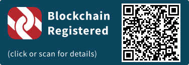 This press release has been registered on the blockchain to facilitate verification/authenticity.